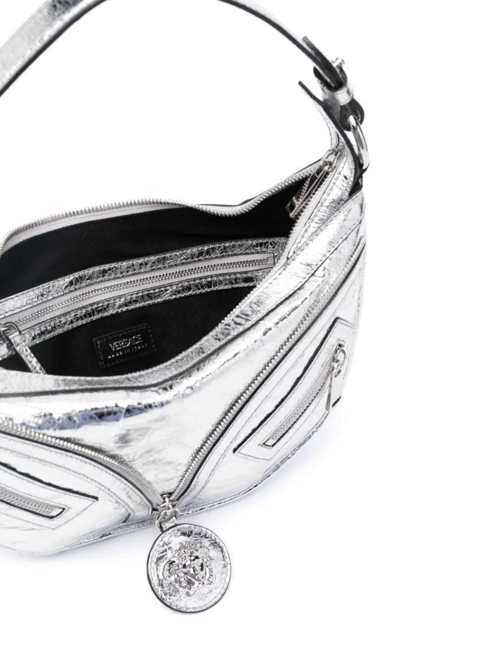 small Repeat metallic shoulder bag - 6