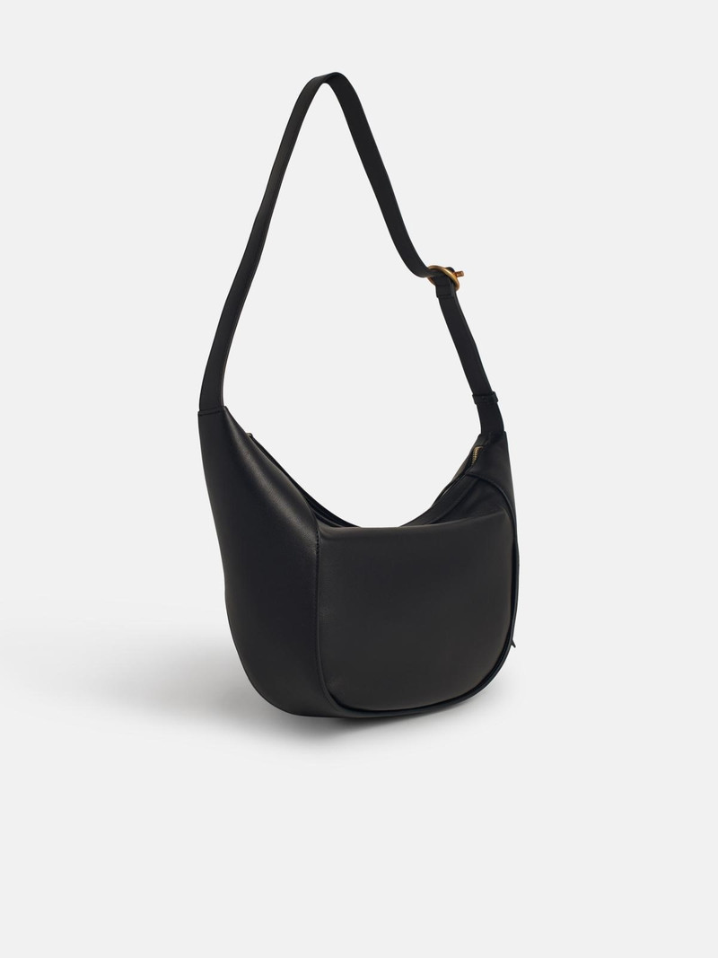 WANDLER 'MAGGIE' BLACK LEATHER CROSSBODY BAG outlook