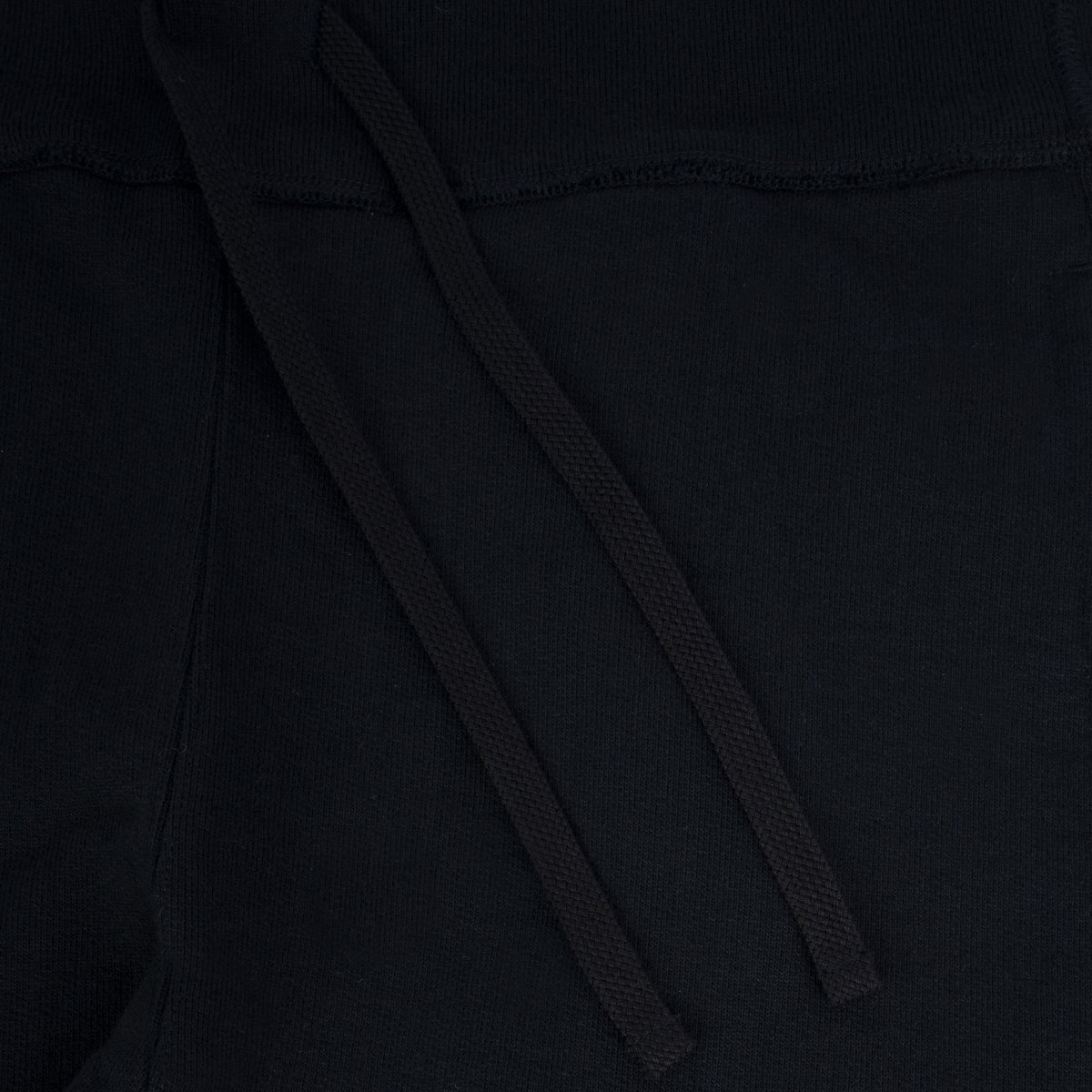IHSW-70-BLK 14oz Ultra Heavyweight Loopwheel Cotton Sweat Pants - Black - 7