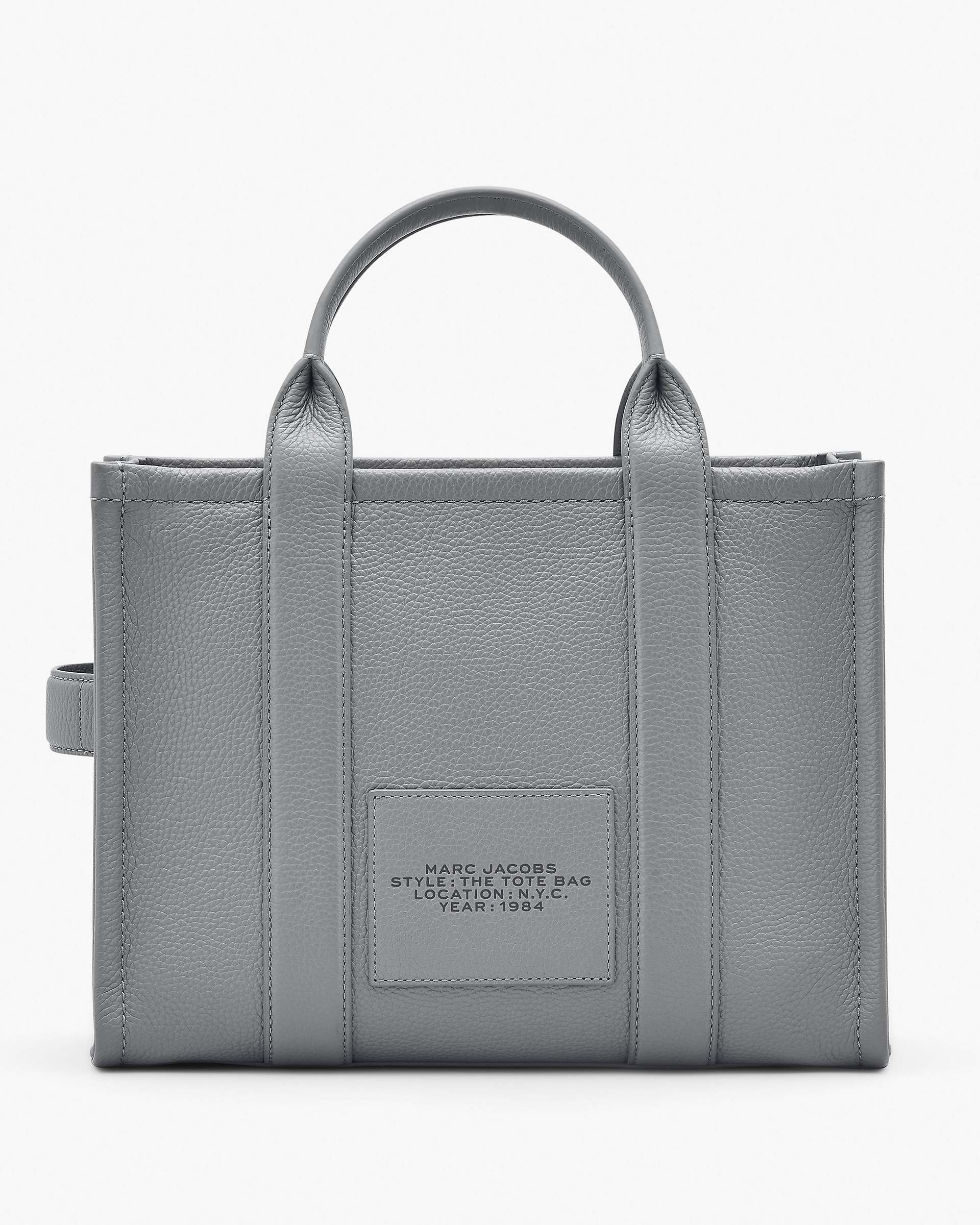 THE LEATHER MEDIUM TOTE BAG - 3