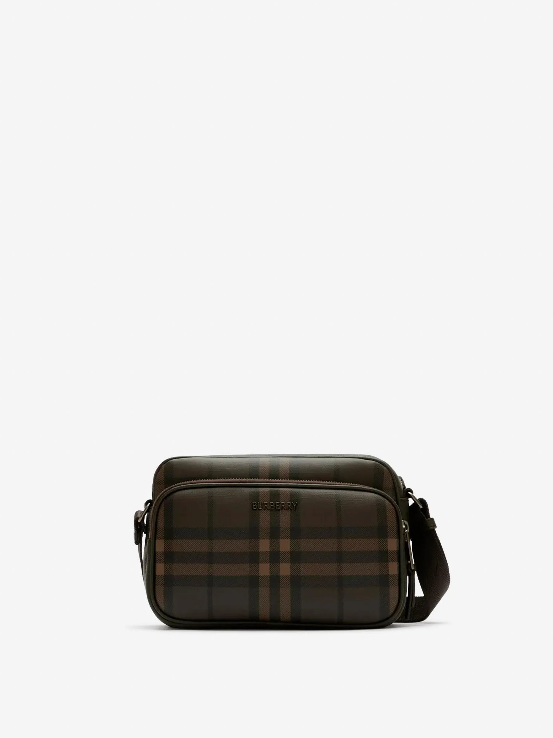 POCKET CITY CHECK SHOULDER BAG - 1