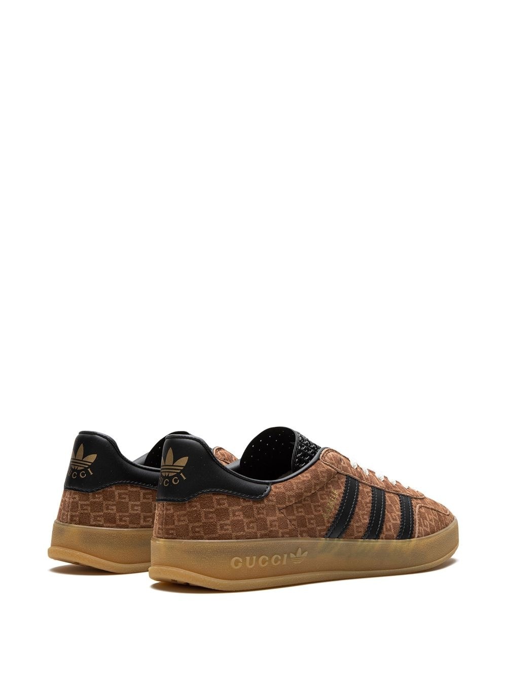 x Gazelle "GG Monogram - Brown" sneakers - 3