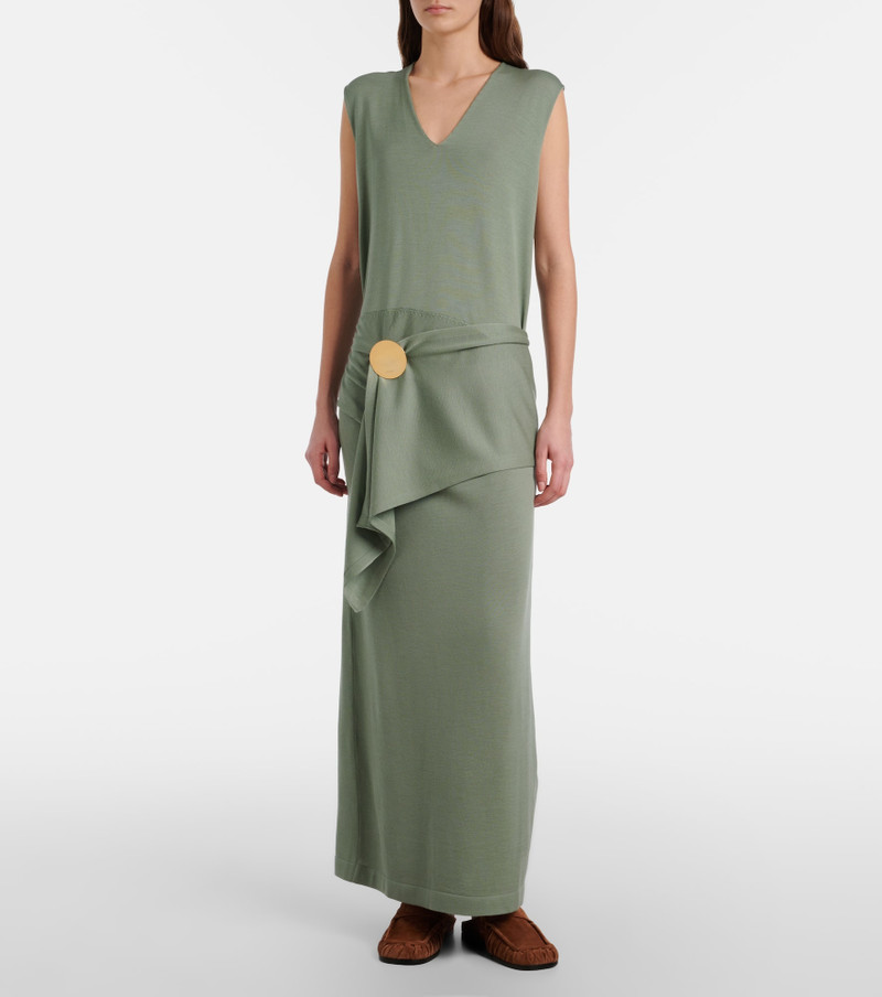 Jil Sander Sabot suede mules outlook