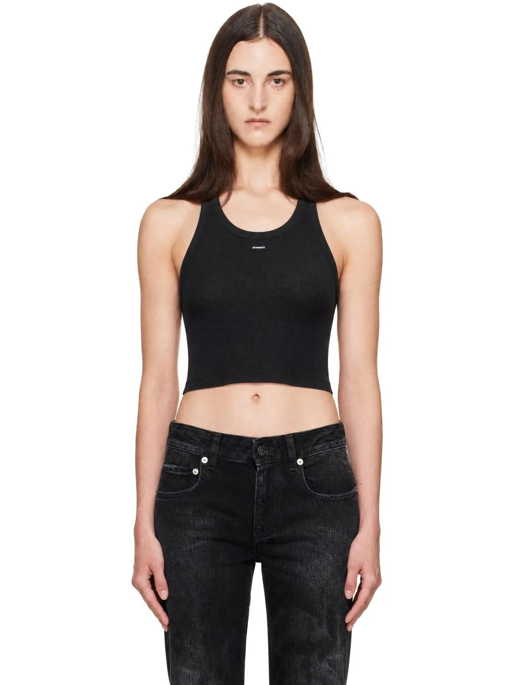 Black Halterneck Top - 1