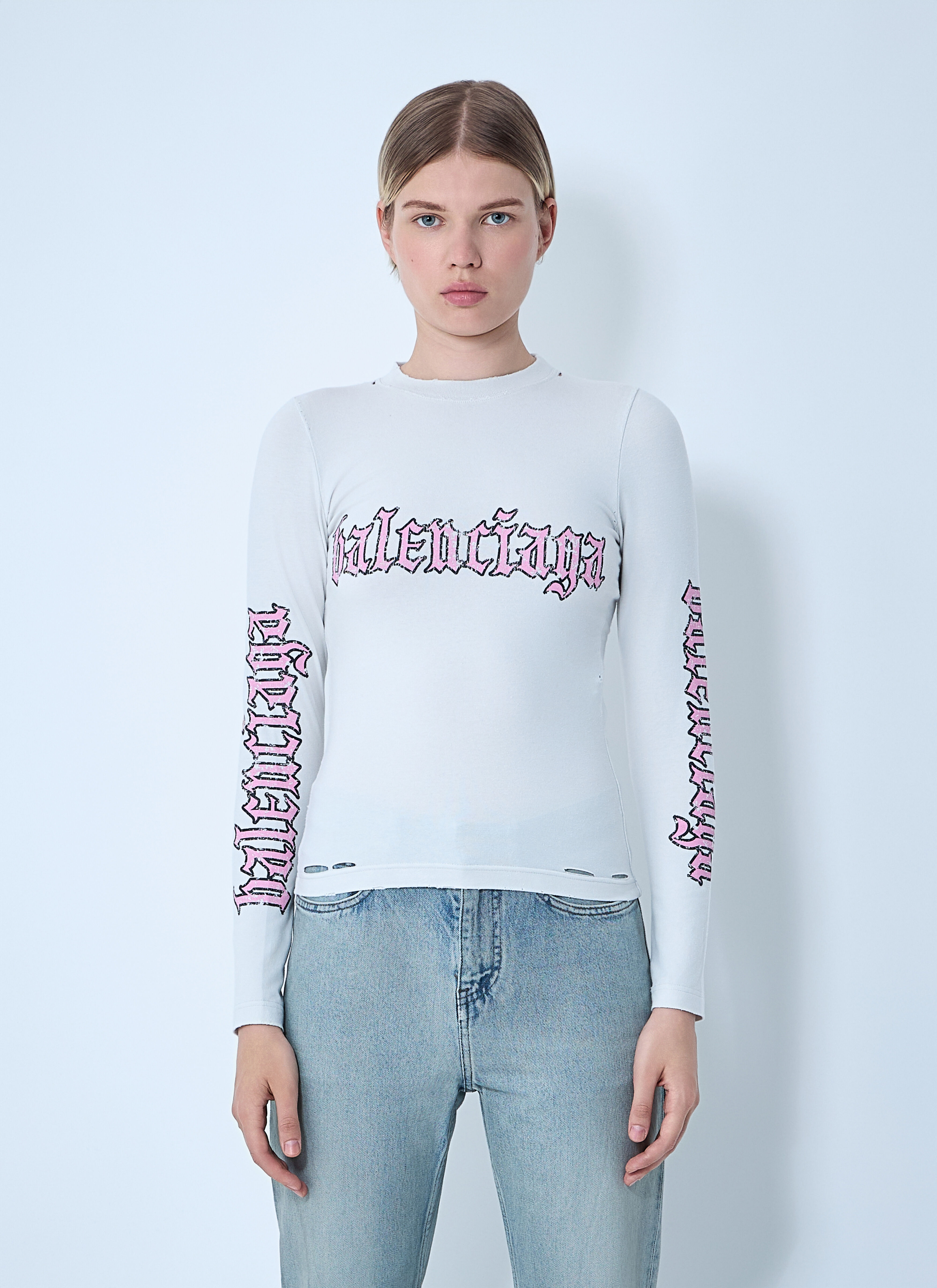 Logo Motif T-Shirt - 1