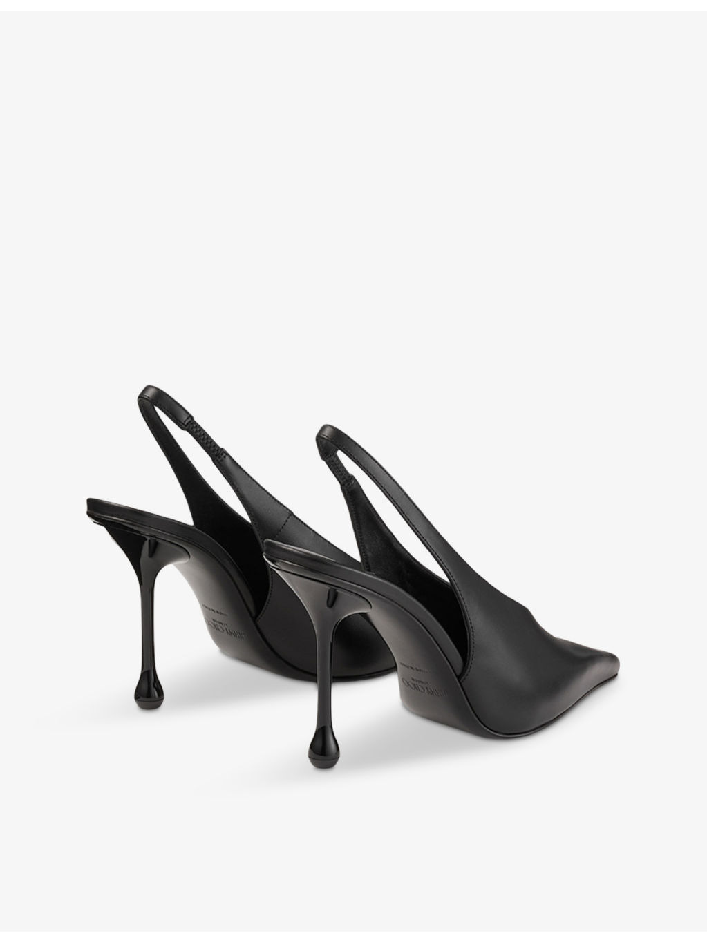 Isa 95 slingback leather  heeled courts - 4