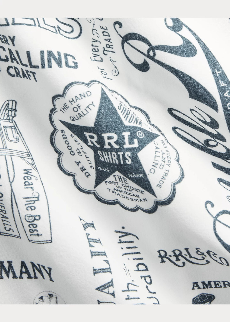 Poplin Graphic Workshirt 6