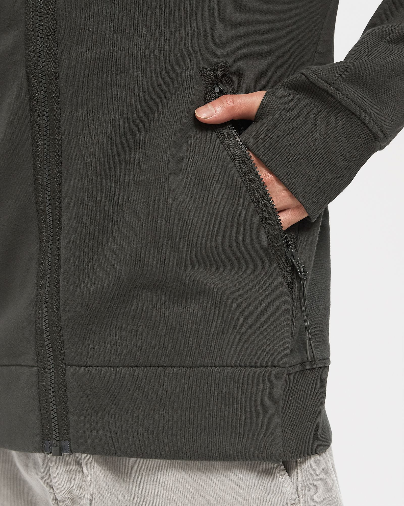 SWEATSHIRTS - HOODED OPEN - 5