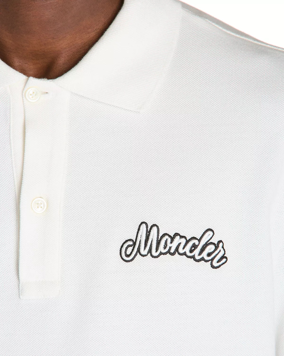 Cotton Logo Embroidered Polo Shirt - 4