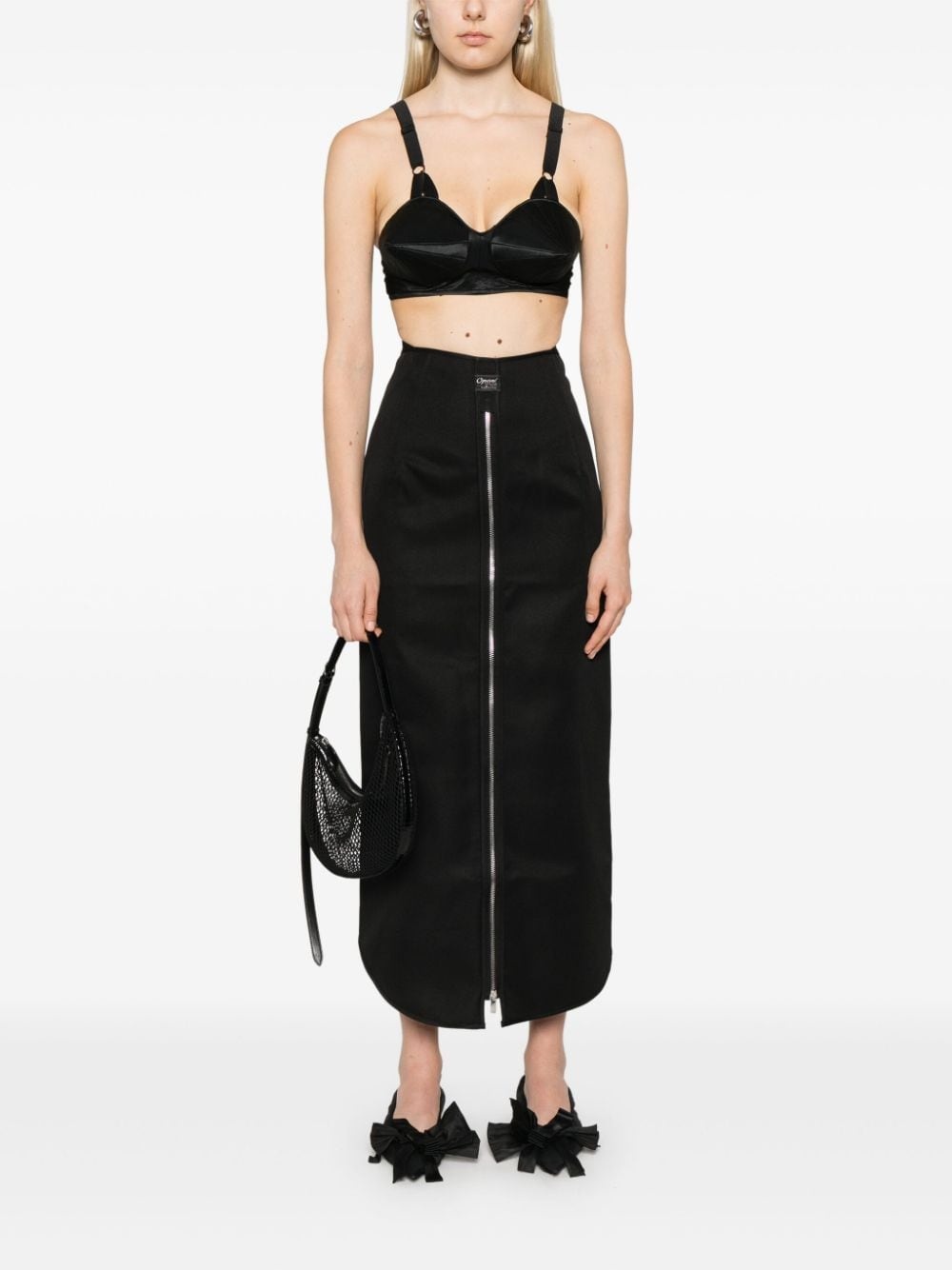 zip maxi skirt - 2