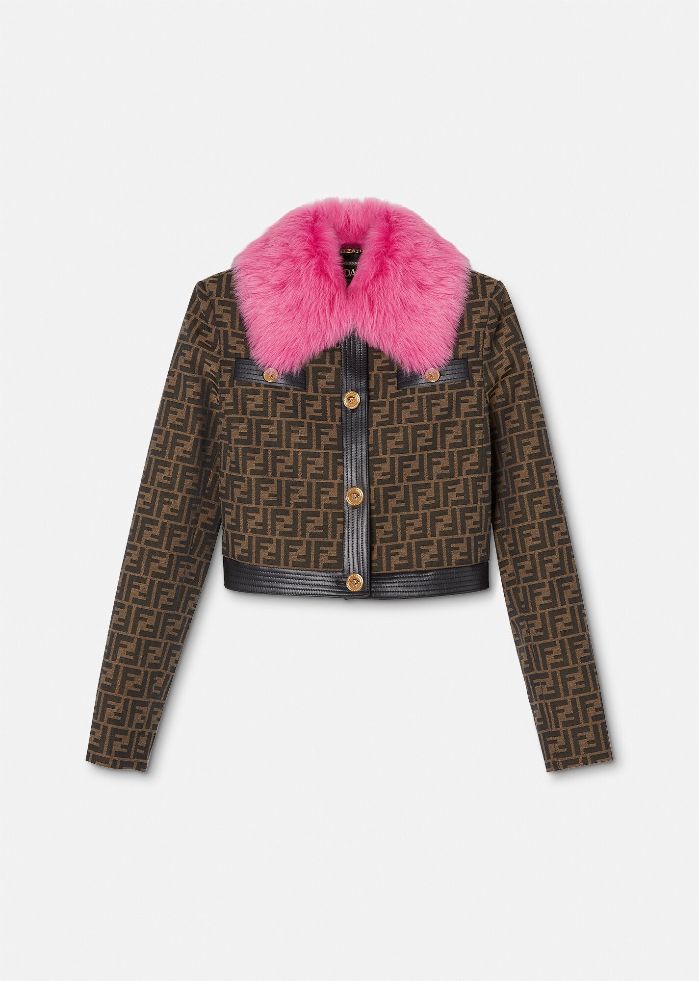 Fendace FF Faux Fur Jacket - 6