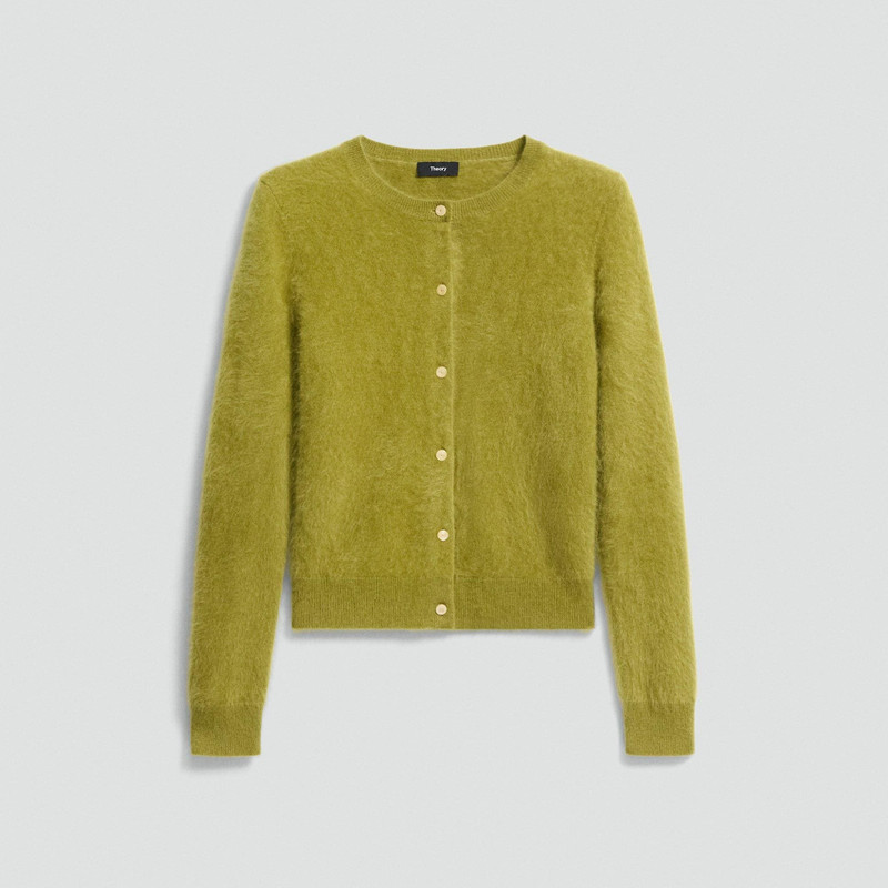Brushed Cardigan in Airy Cashmere 1