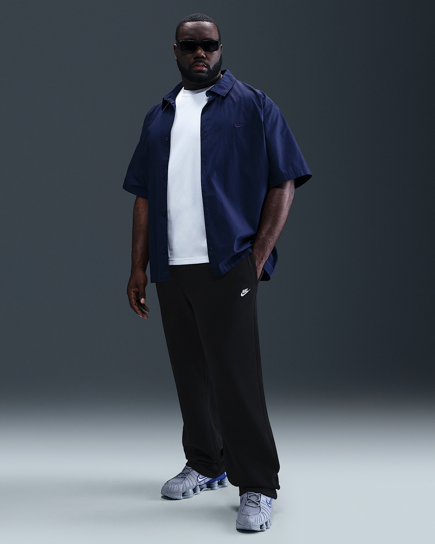 Nike Club Men's Open-Hem Fleece Pants - 6