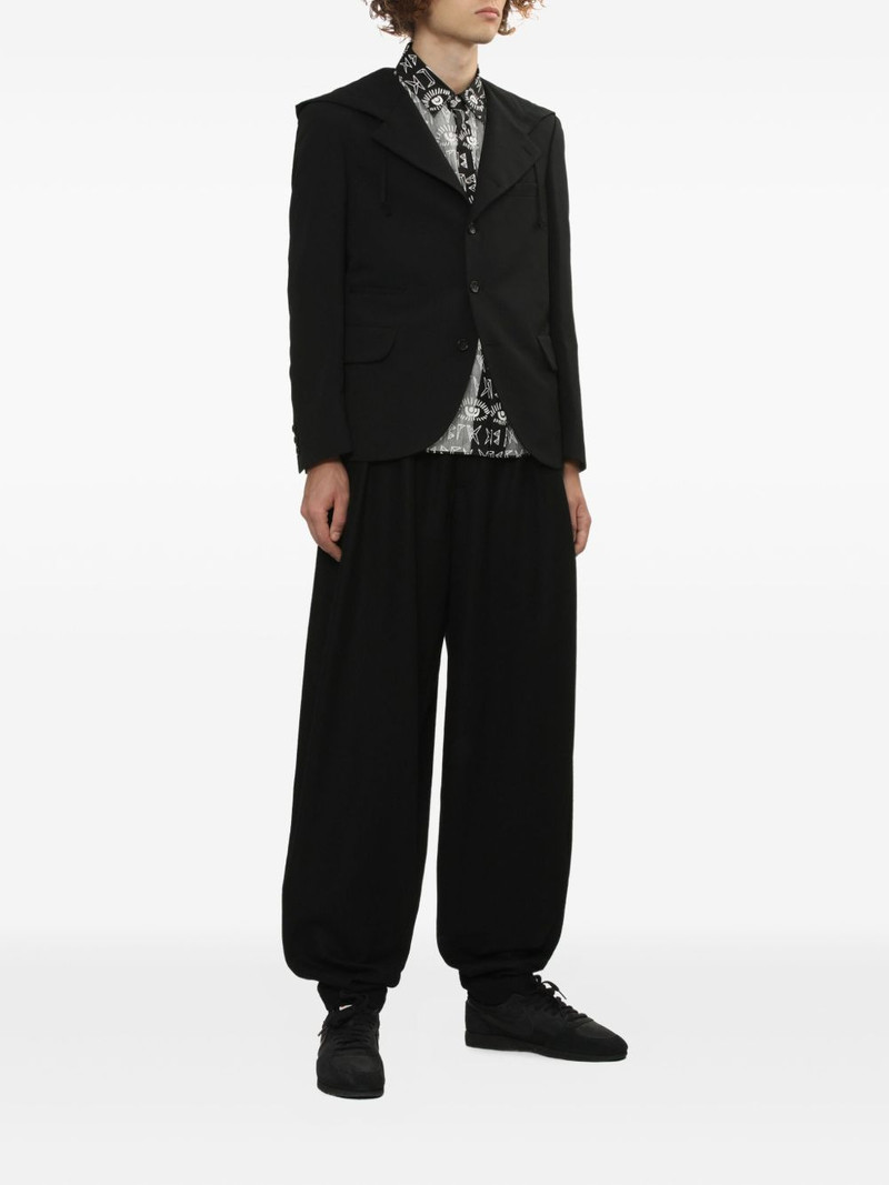 BLACK COMME des GARÇONS elastic-waist trousers outlook