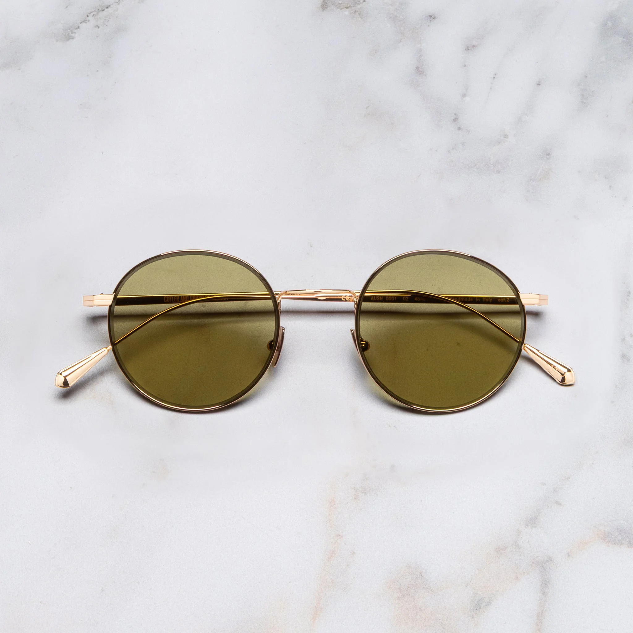 0001 ROUND SUNGLASSES - 1