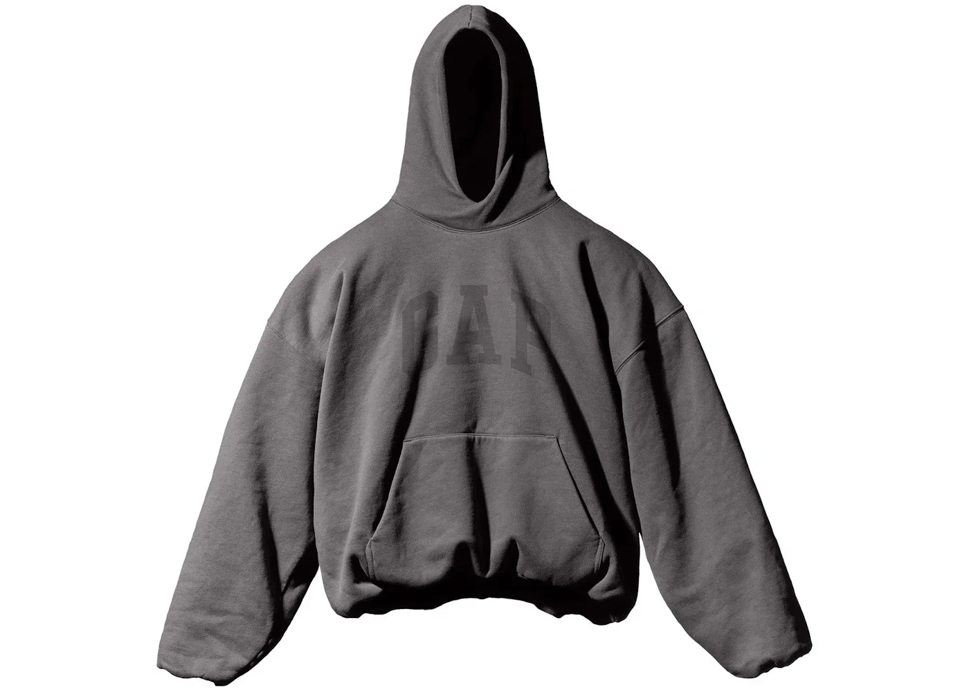 Yeezy Gap Engineered by Balenciaga Dove Hoodie Dark Grey - 1