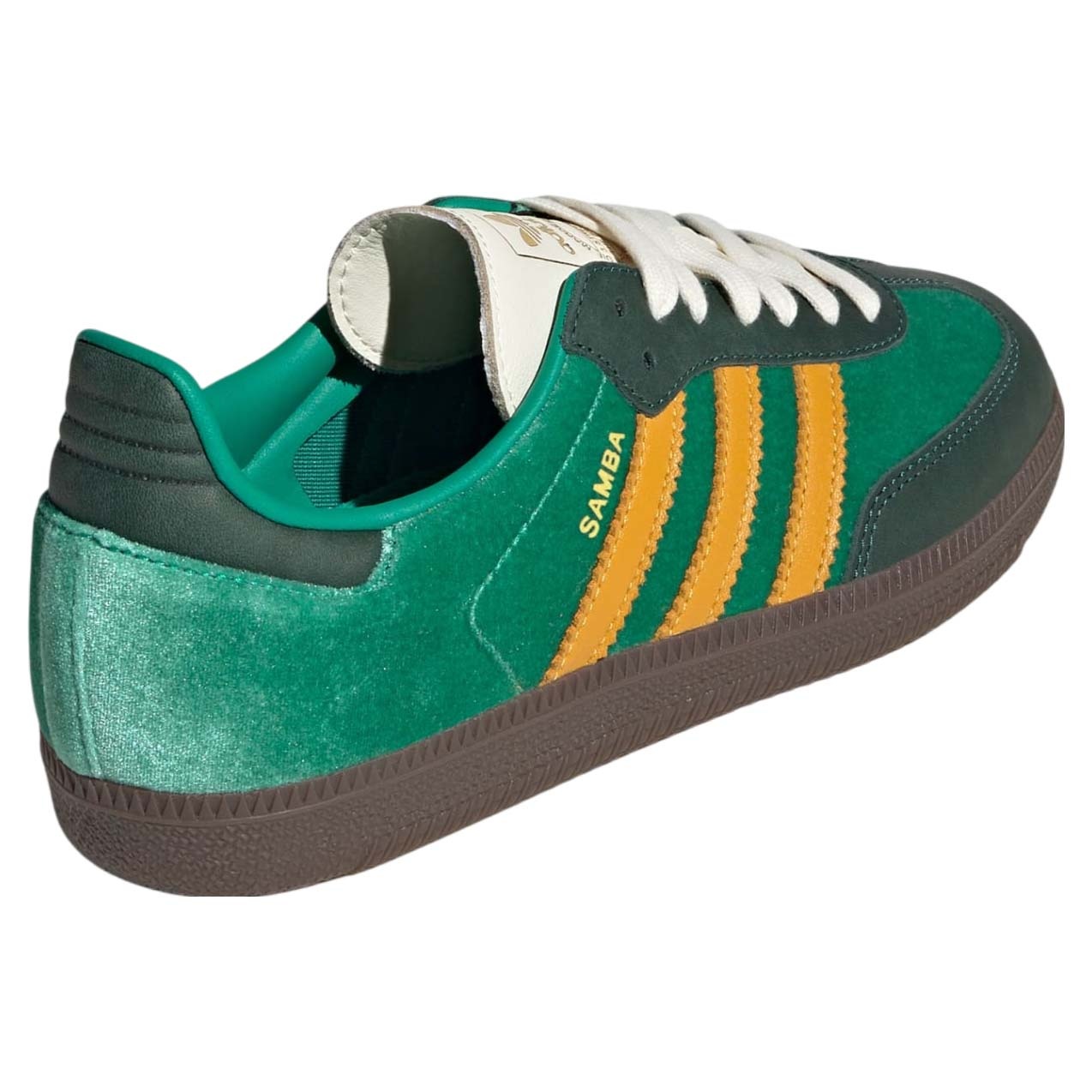 adidas (WMNS) adidas Samba OG 'Green Preloved Yellow' JI2681