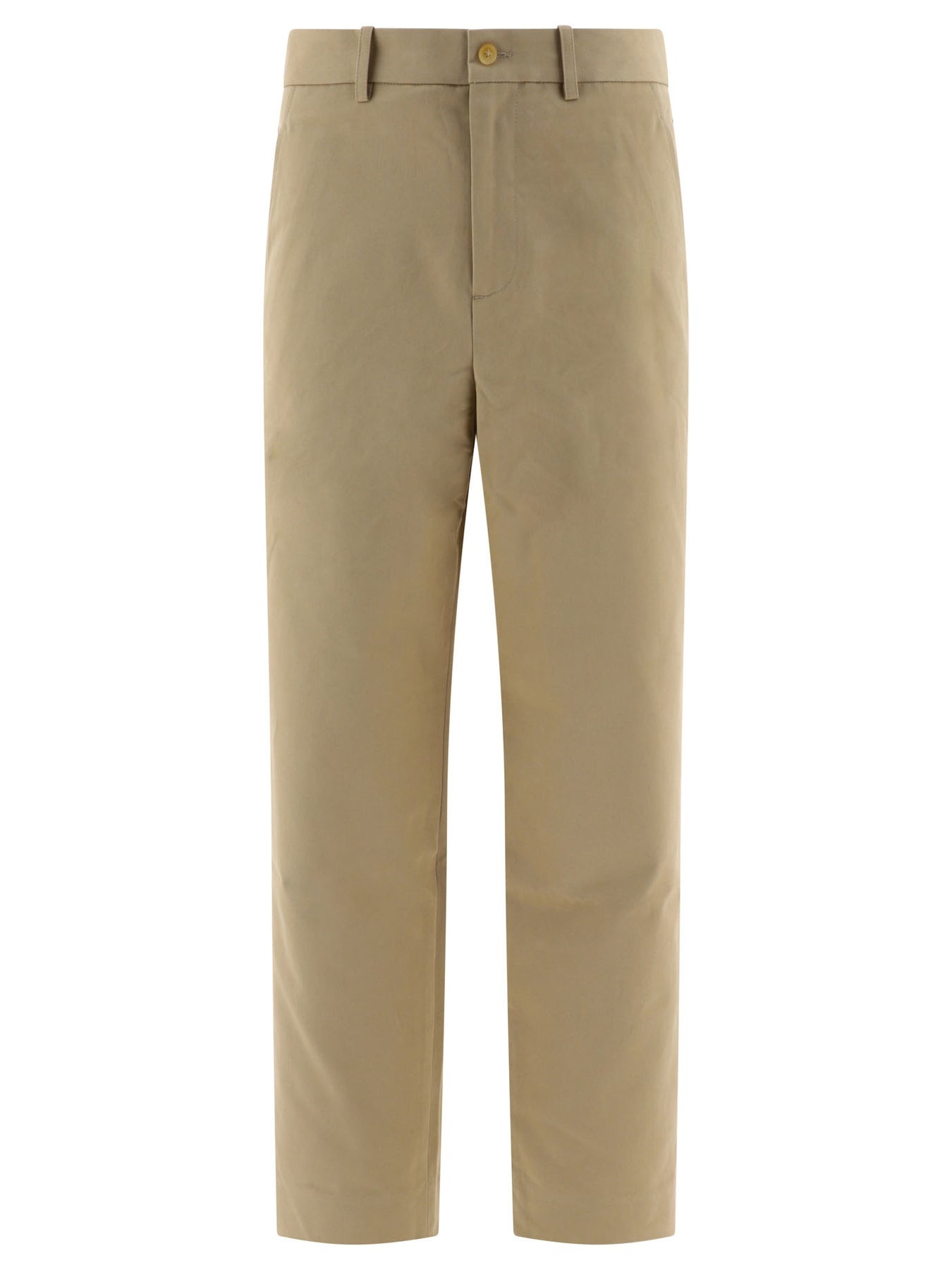 Standard Khaki Trousers Beige - 1