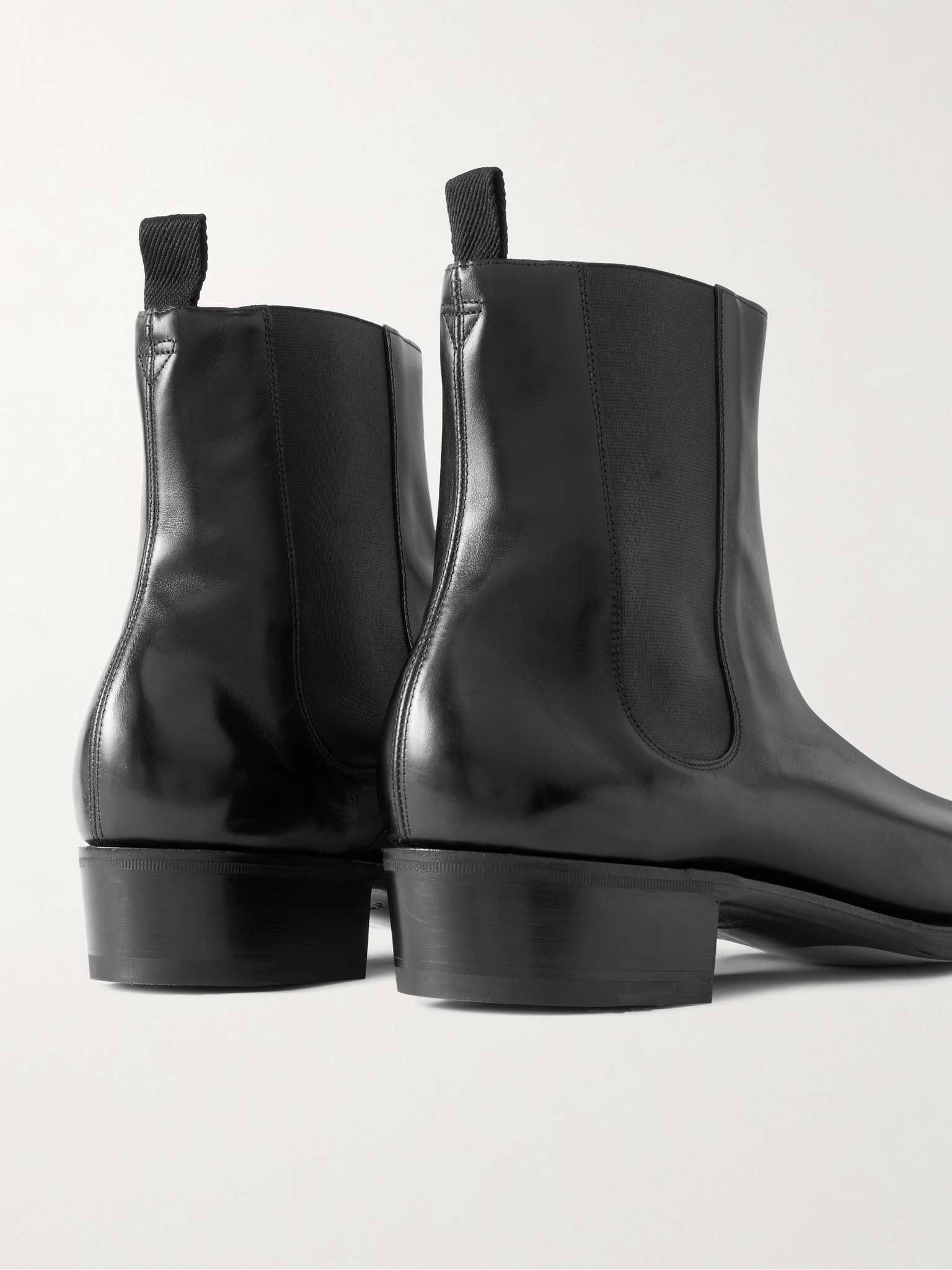 Eddi Glossed-Leather Chelsea Boots - 6