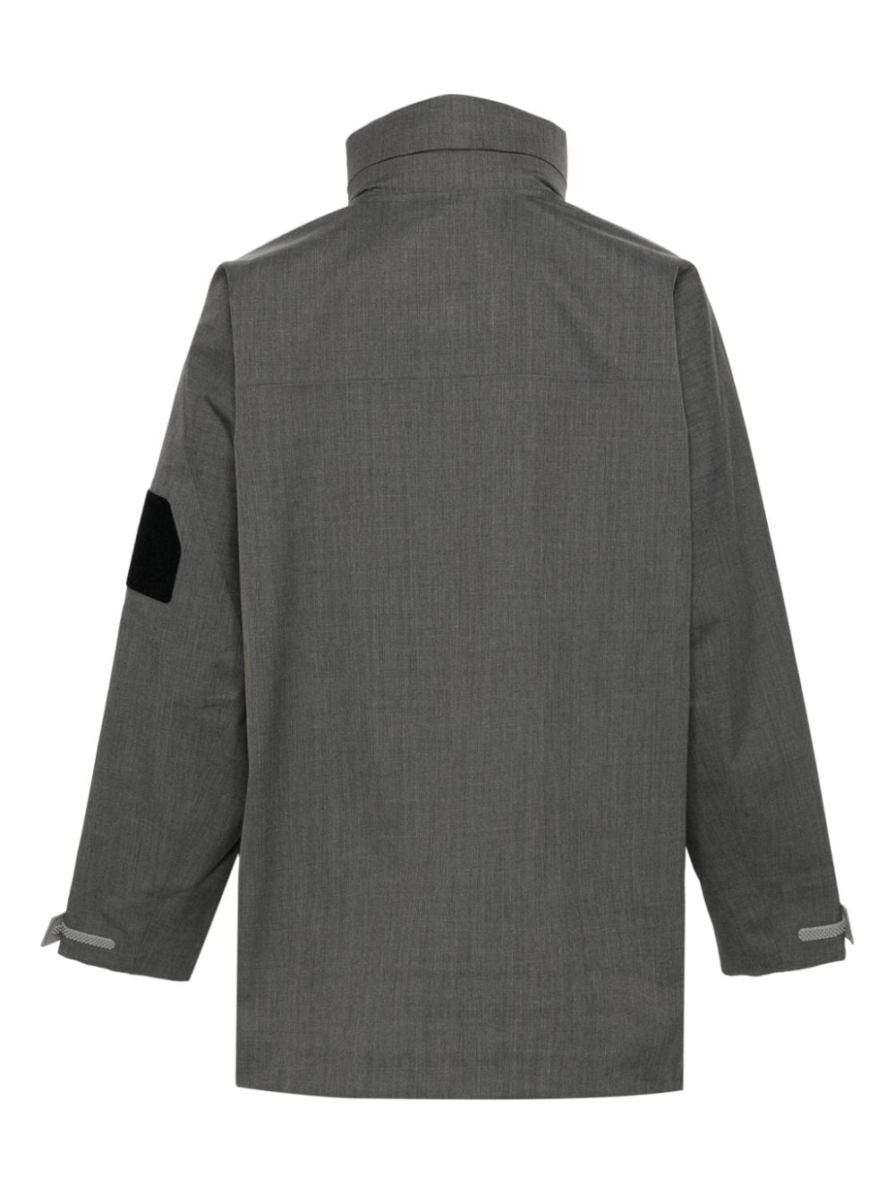 concealed-hood lightweight jacket - 2