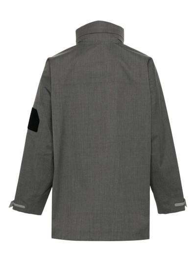 DESCENTE ALLTERRAIN concealed-hood lightweight jacket outlook