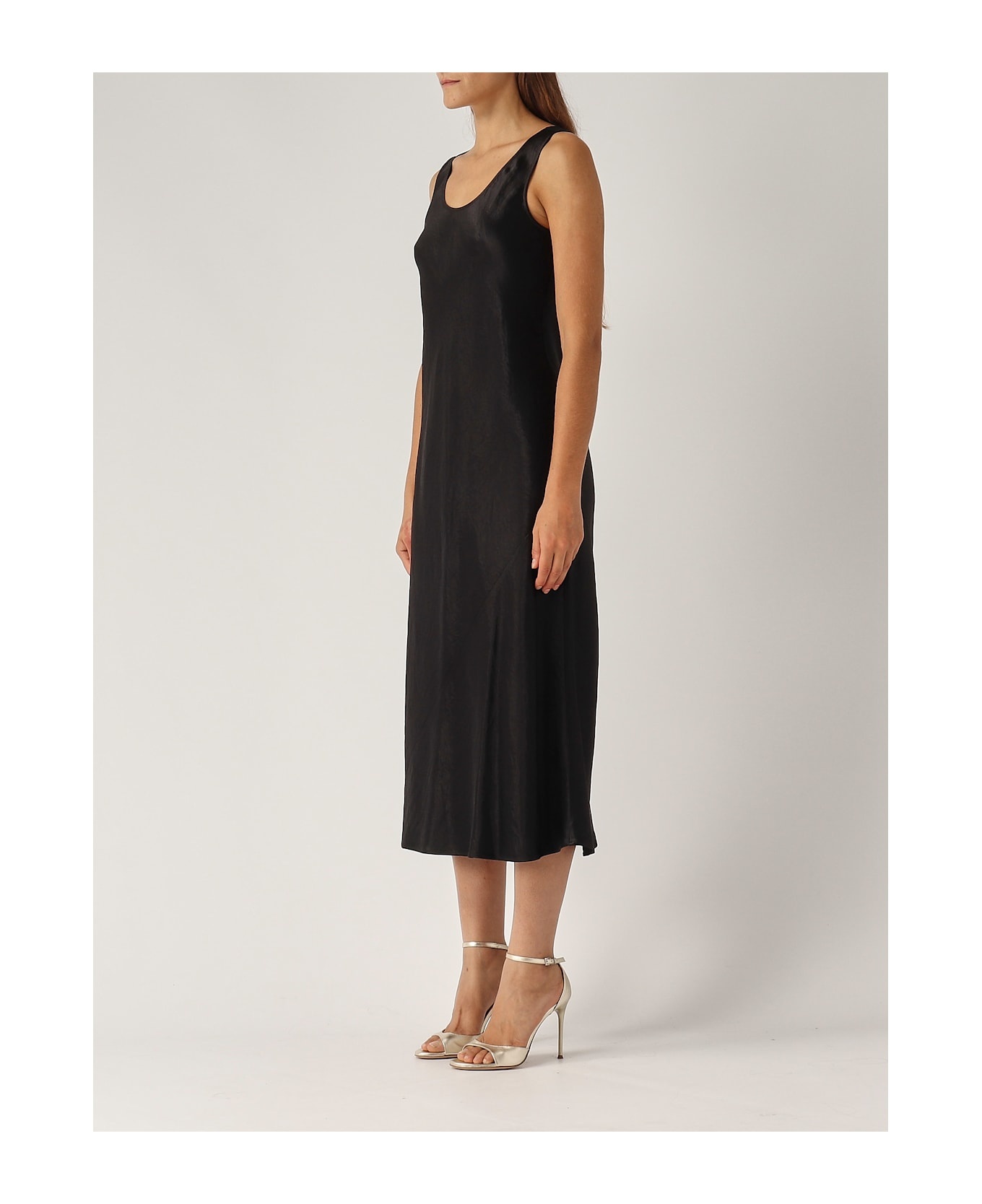【関税込み】MM by Max Mara ブラック Talete ミディアムドレス Max Mara Talete Dress | italist | REVERSIBLE