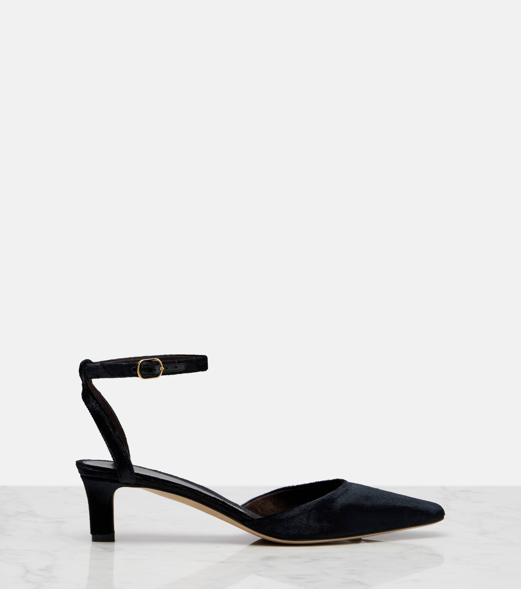 Carla 45 velvet pumps - 4
