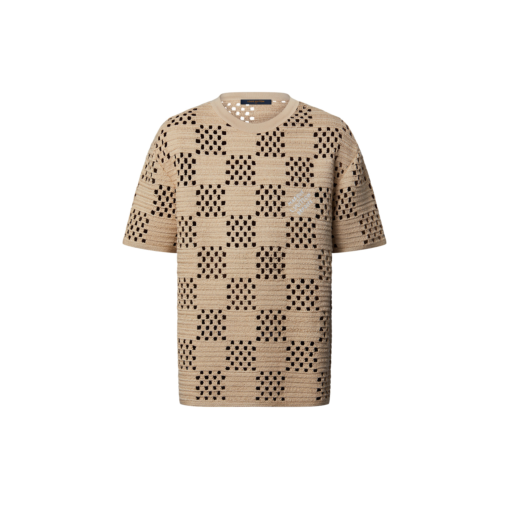 Damier Raffia T-Shirt - 1