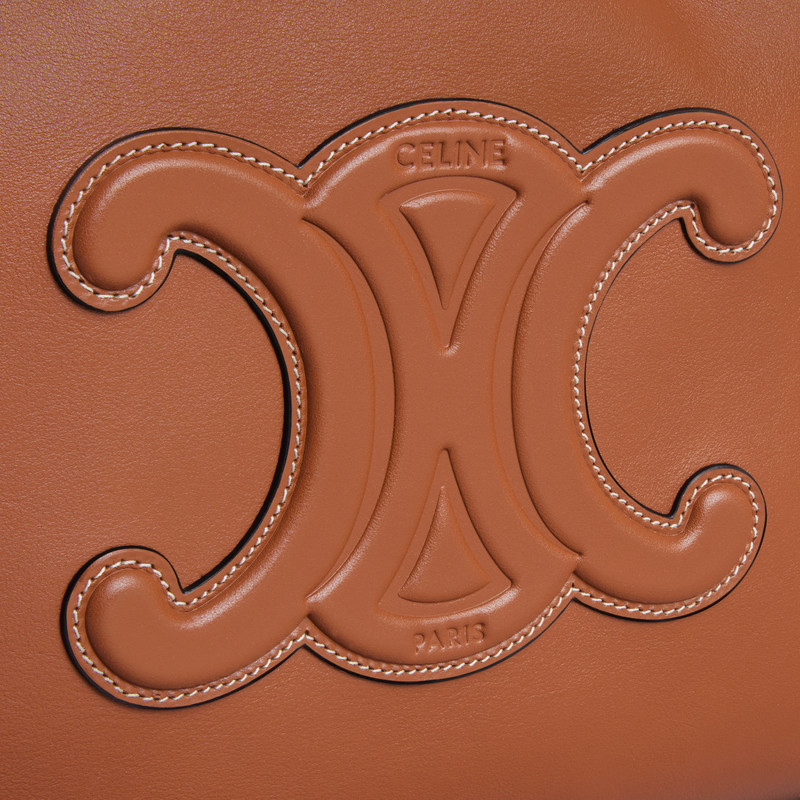 cabas drawstring cuir triomphe in Smooth Calfskin 4