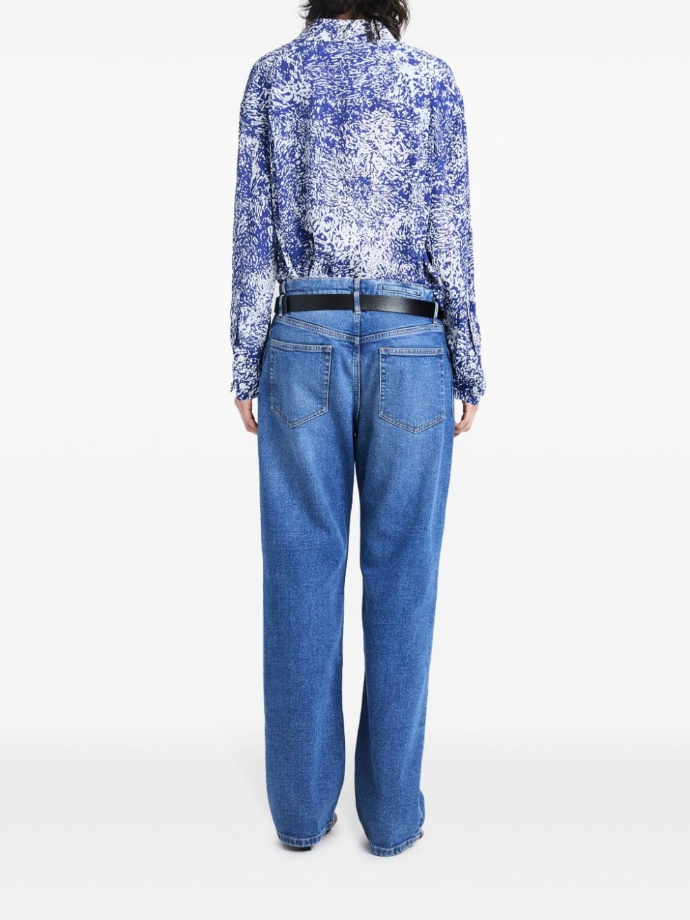 Norman abstract-print blouse - 4
