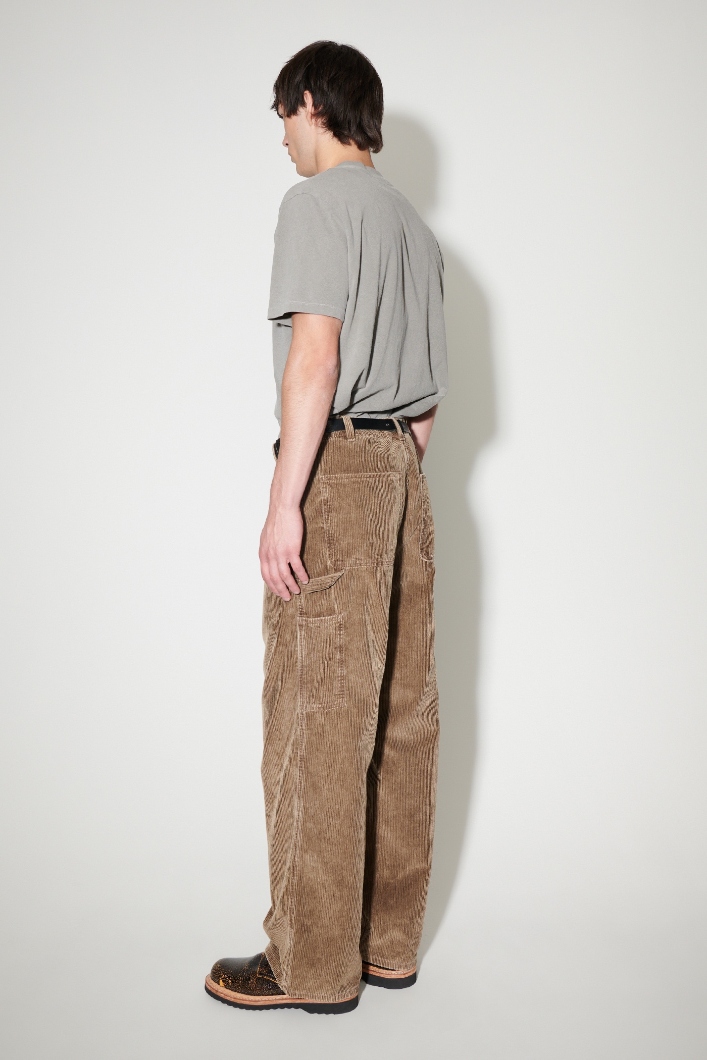 Joiner Trouser Brown Enzyme Cord - 3