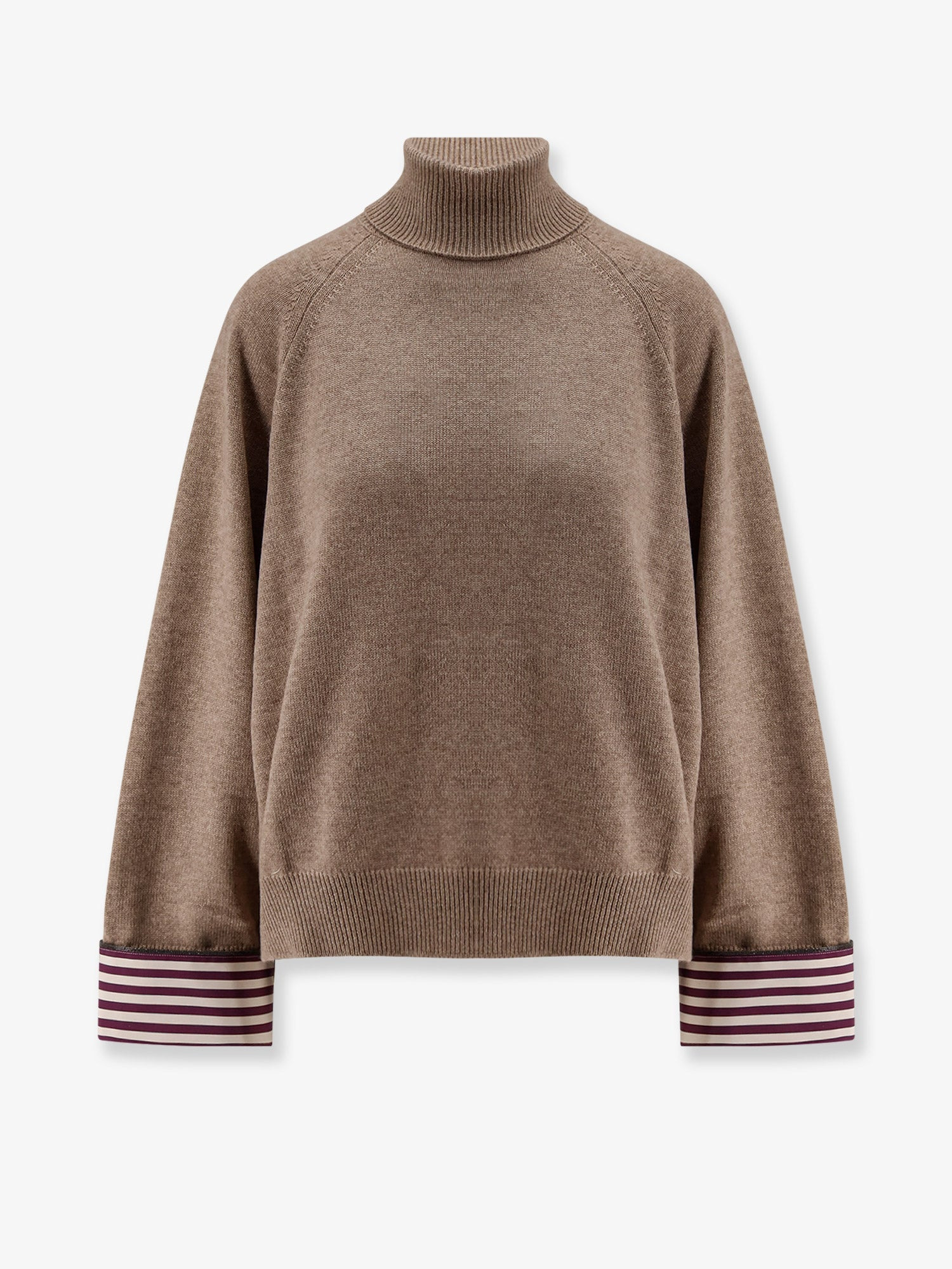 CASHMERE SWEATER WITH MONILI DETAIL - 1