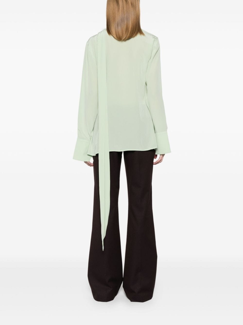 twist-detail blouse - 4