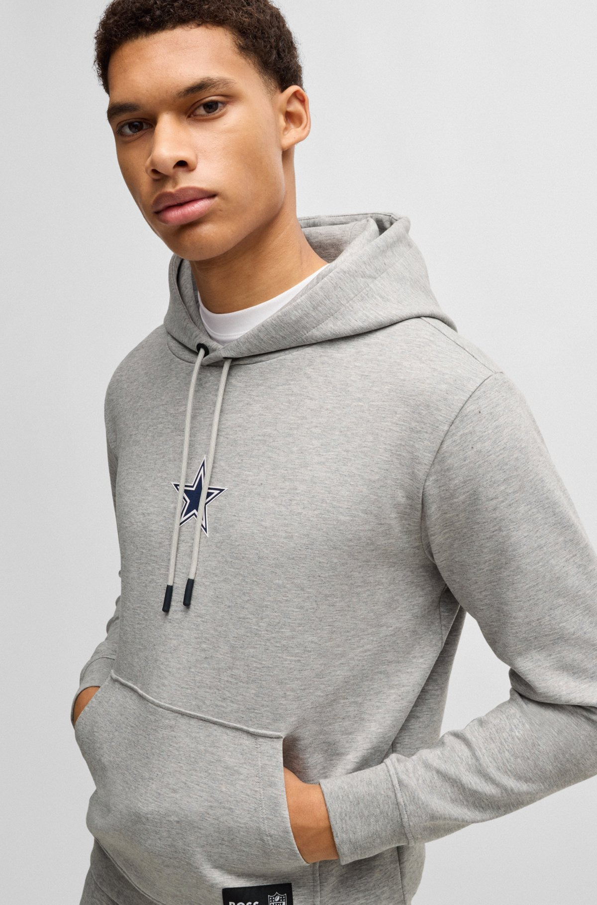 BOSS X NFL INTERLOCK HOODIE WITH SPECIAL BRANDING - 3