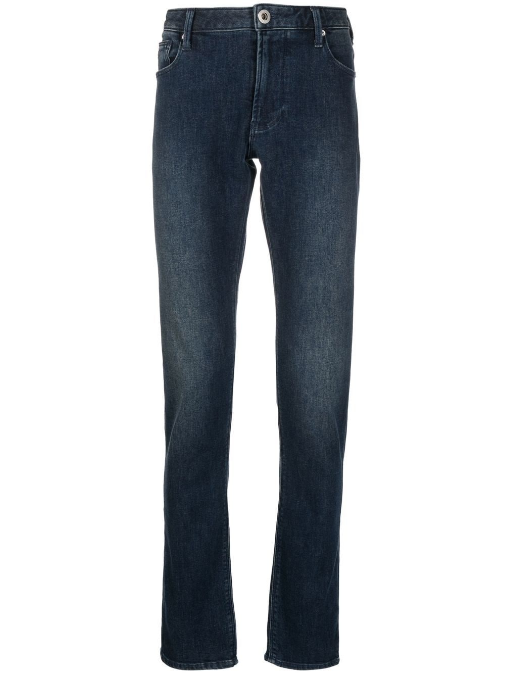 low-rise skinny jeans - 1