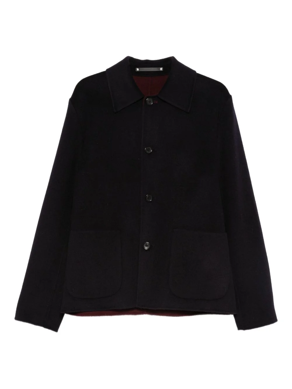 double-face button jacket - 1