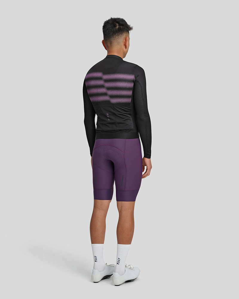 Blurred Out Ultralight Pro LS Jersey 4