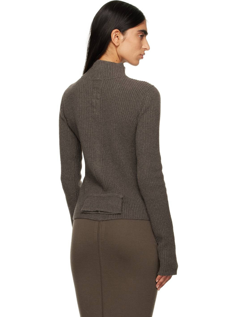 Gray Porterville Headon DBL Lupetto Turtleneck 3