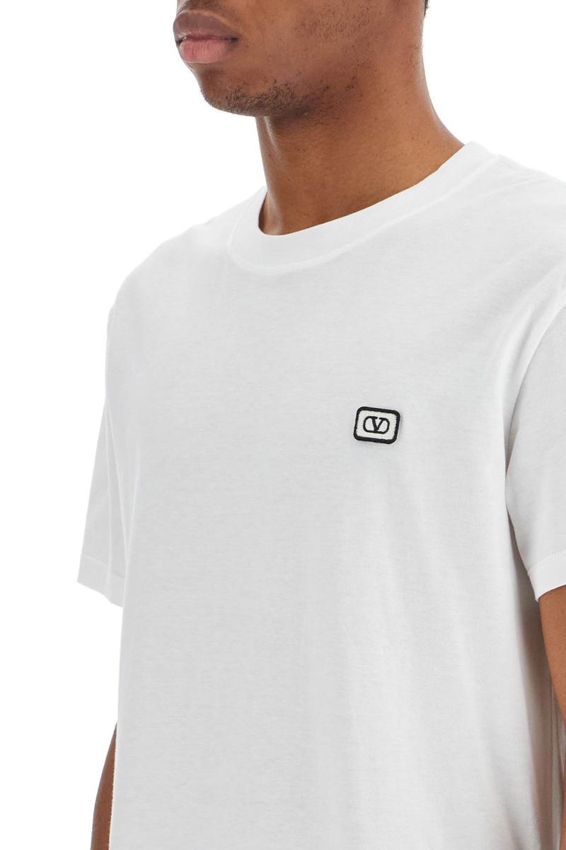 Valentino Valentino Garavani vlogo patch t-shirt with