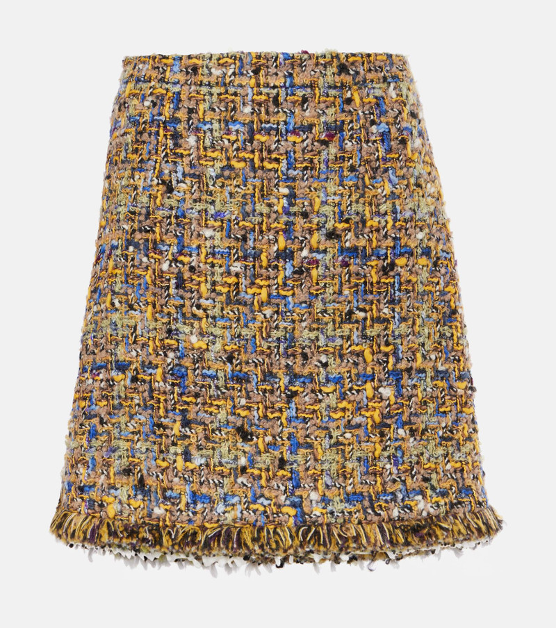 Tweed miniskirt - 1