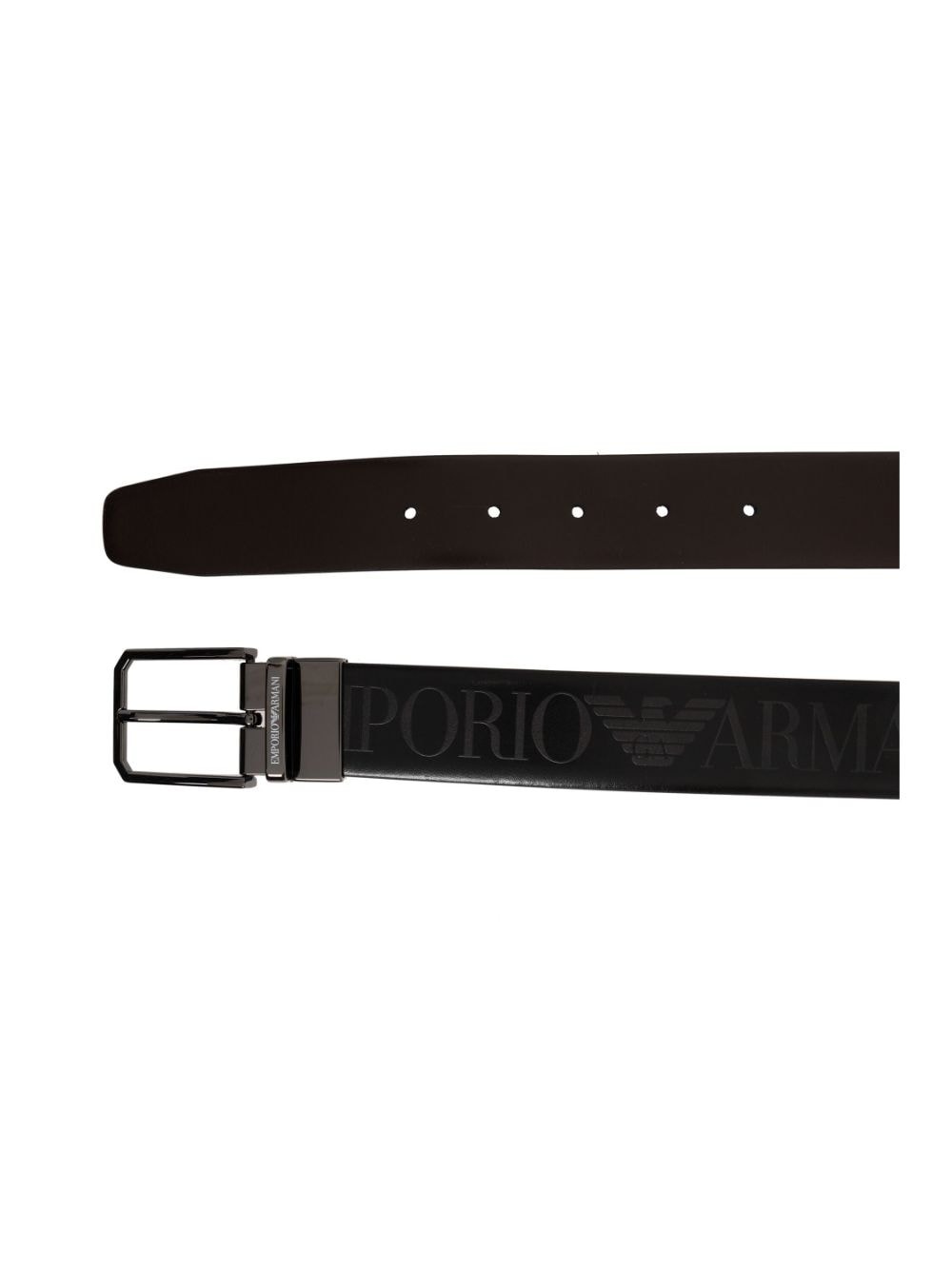 Logo-engraved belt - 5