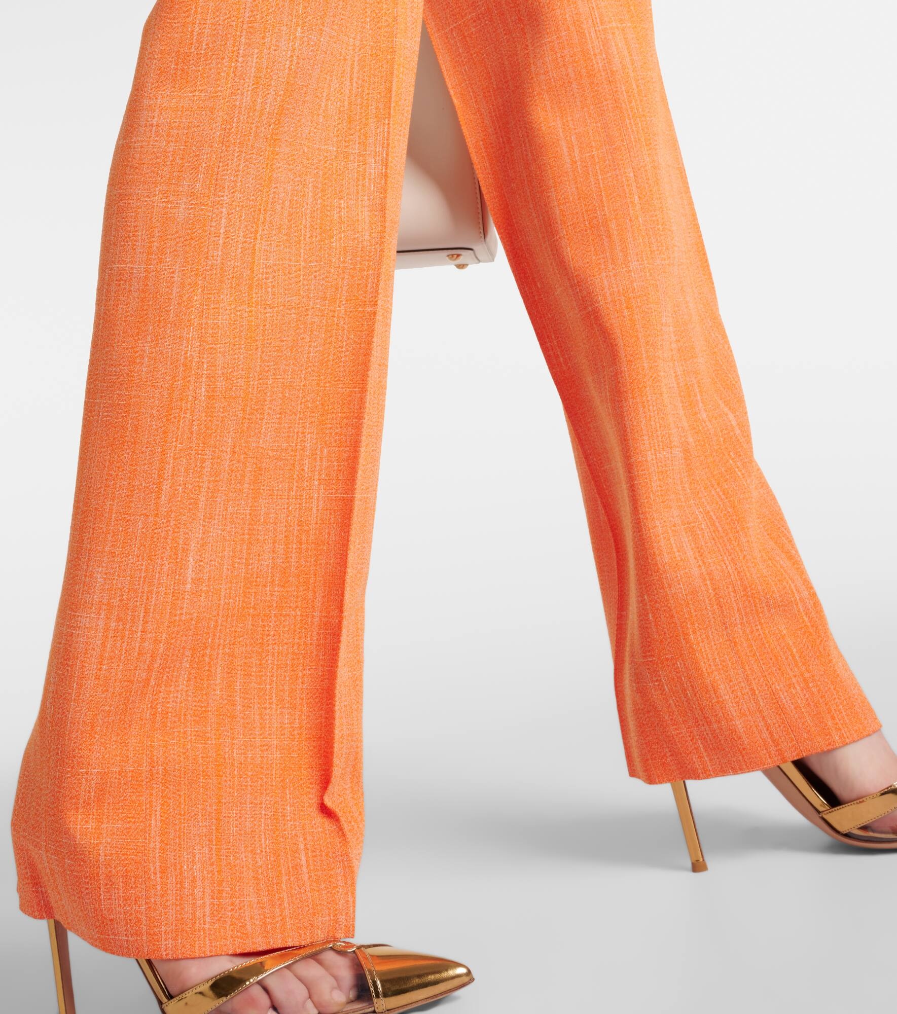 High-rise straight pants - 6