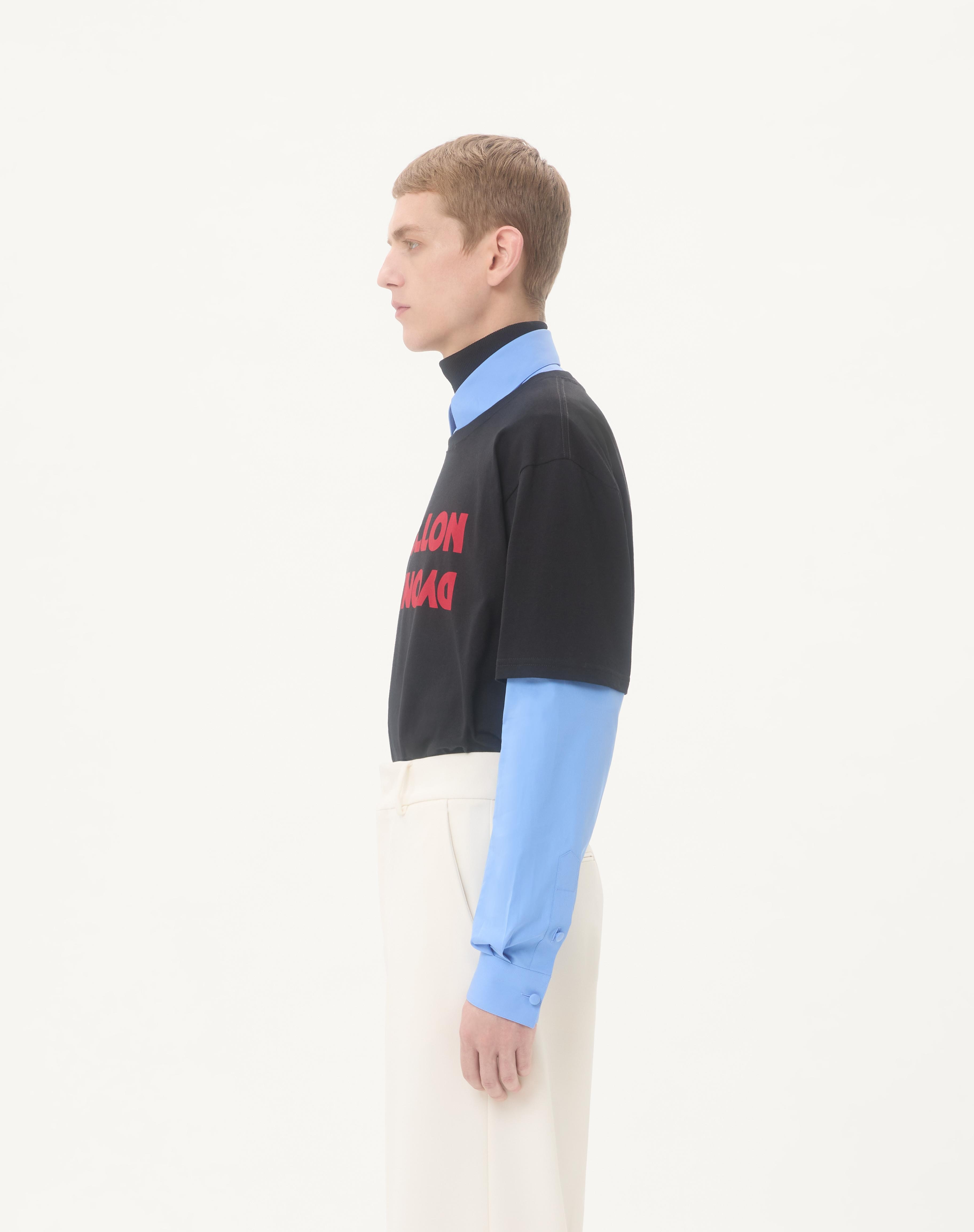 VALENTINO COTTON T-SHIRT WITH APOLLON/DYONISOS PRINT - 6