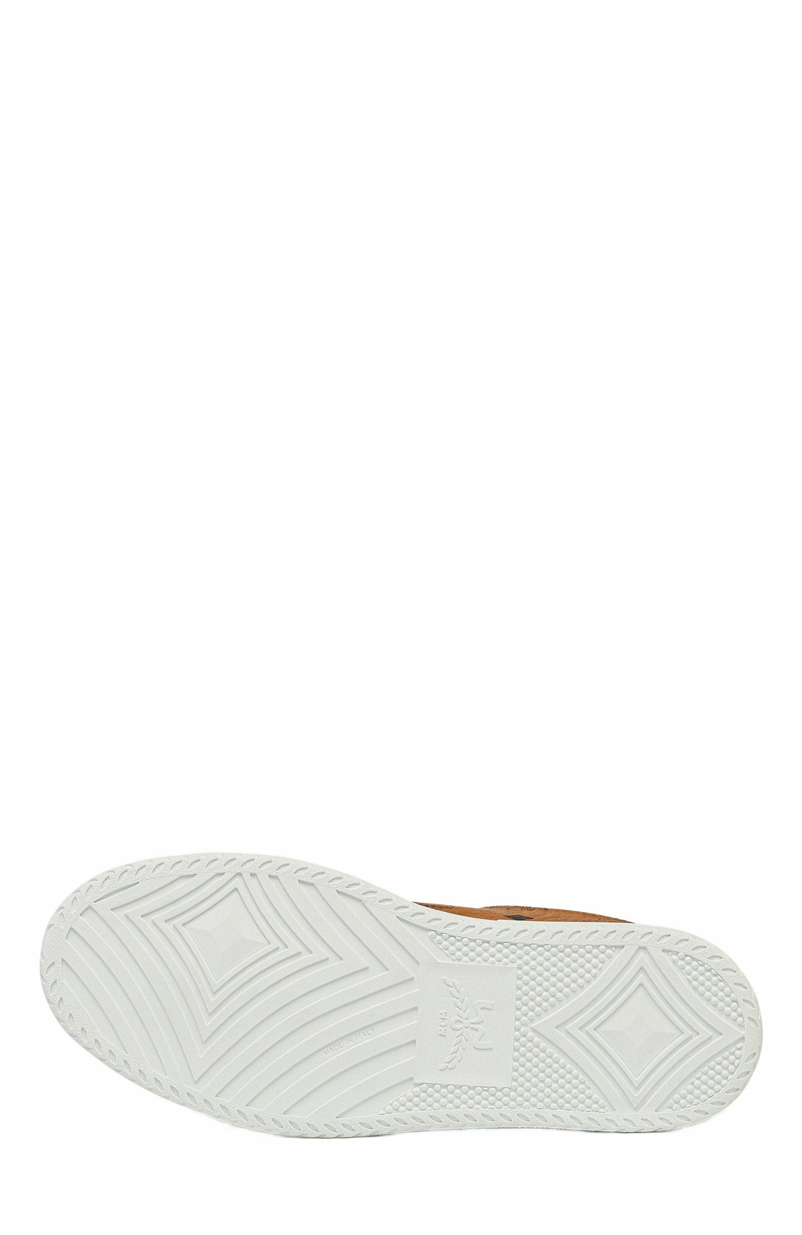 MCM Neo Terrain Lo Sneakers in Visetos in Cognac at Nordstrom - 4