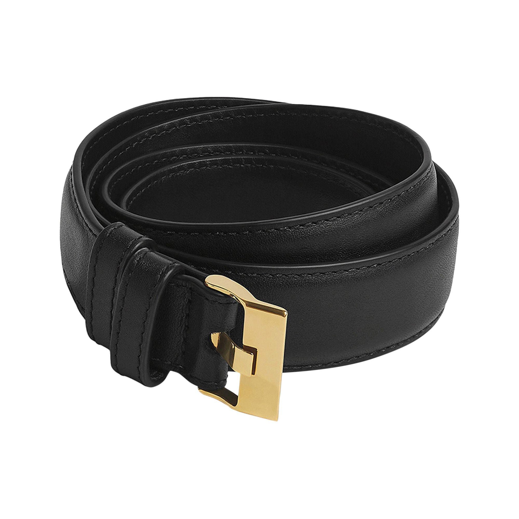 Bottega Veneta Watch Belt 'Black/Silver' - 1