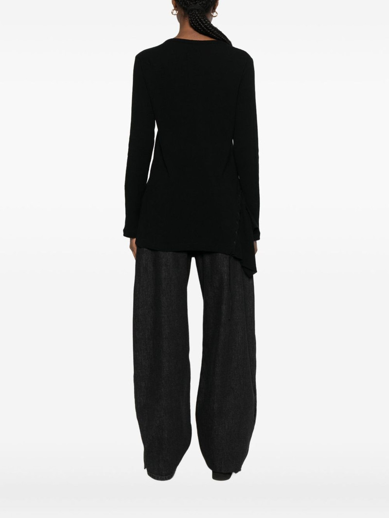 asymmetric knitted top 4