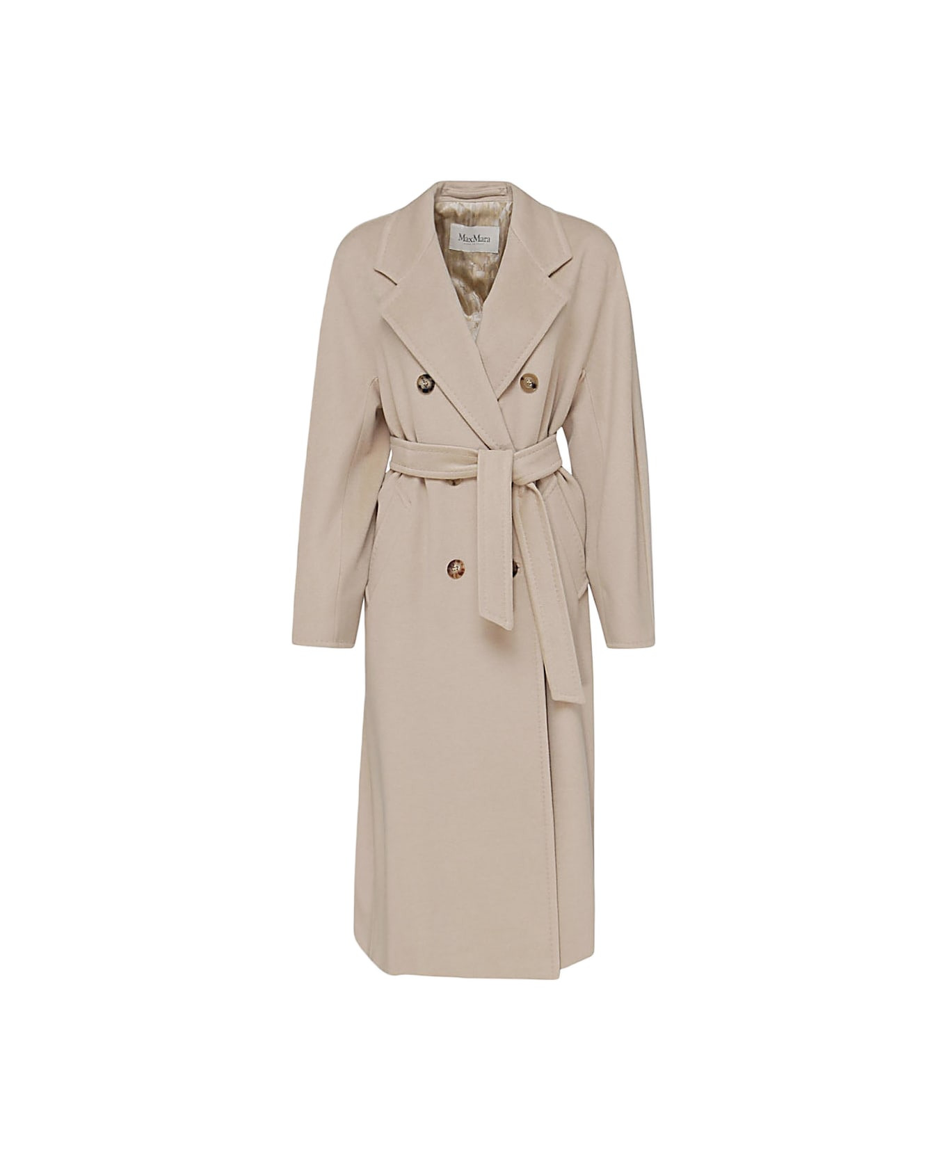 Light Beige Wool Madame Coat - 1