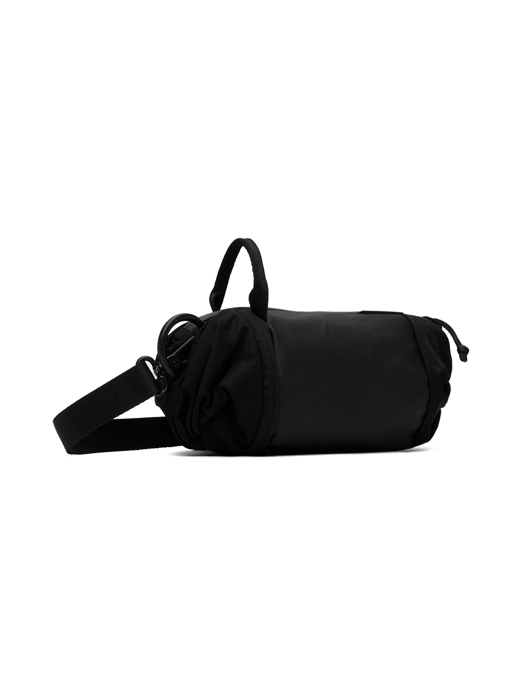 Black Mini Duffle Smooth Bag - 2