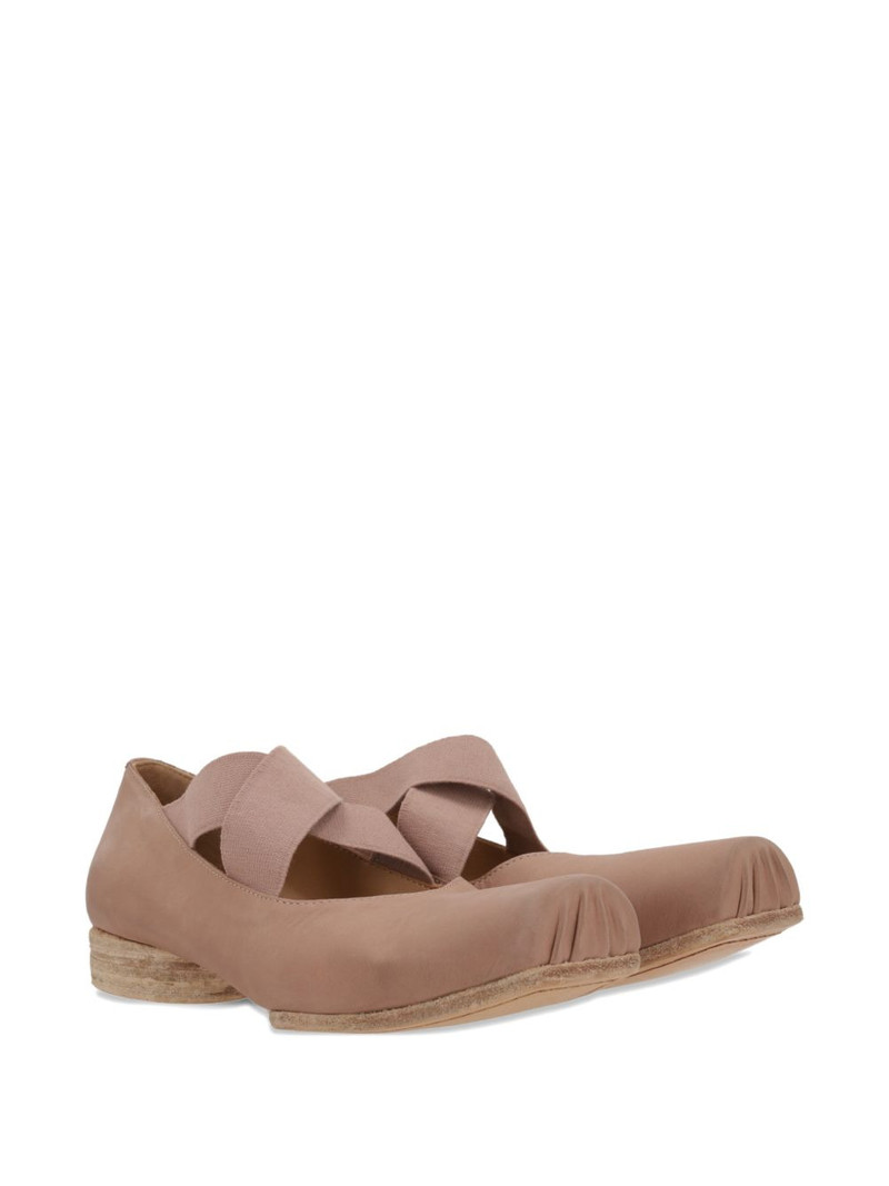 UMA WANG square-toe loafers outlook
