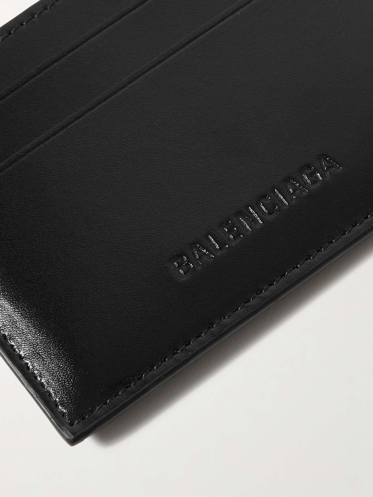 Logo-Debossed Leather Cardholder - 4